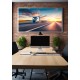 Quadro Decorativo Caminhão em Adesivo com Moldura Caixa Quadro Decorativo Caminhão em Adesivo com Moldura Caixa
