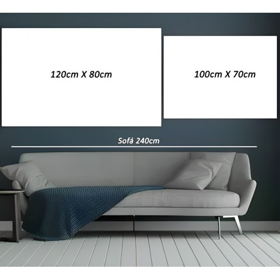 Quadro Decorativo Agro Bandeira do Brasil Sala Escritório Hall