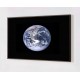 Quadro Decorativo Planeta Terra em Adesivo com Moldura Caixa