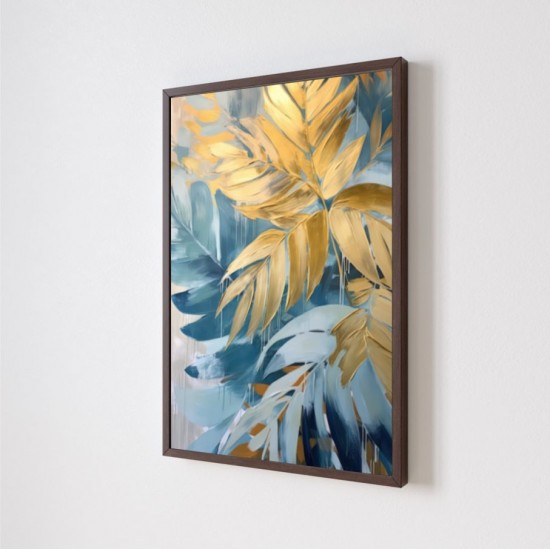 Quadro Decorativo Árvore em Adesivo com Moldura Caixa