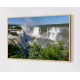 Quadro Decorativo Cataratas do Iguaçu em Adesivo com Moldura Caixa