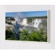 Quadro Decorativo Cataratas do Iguaçu em Adesivo com Moldura Caixa