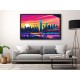 Quadro Decorativo New York Arte Colorida em adesivo com moldura caixa Quadro Decorativo New York Arte Colorida em adesivo com moldura caixa