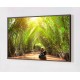 Quadro Decorativo Floresta em Adesivo com Moldura Caixa