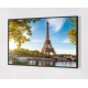 Quadro Decorativo Paris em Adesivo com Moldura Caixa