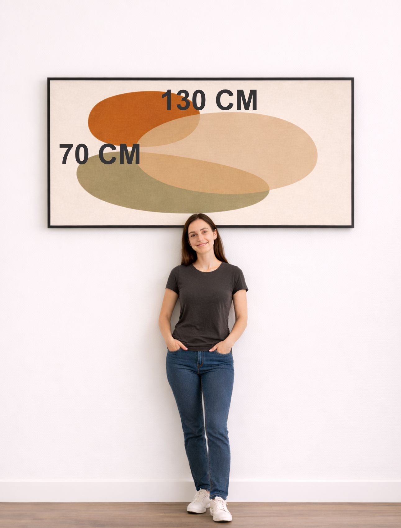 Quadro Decorativo Santa Ceia de Jesus Cristo em Arte