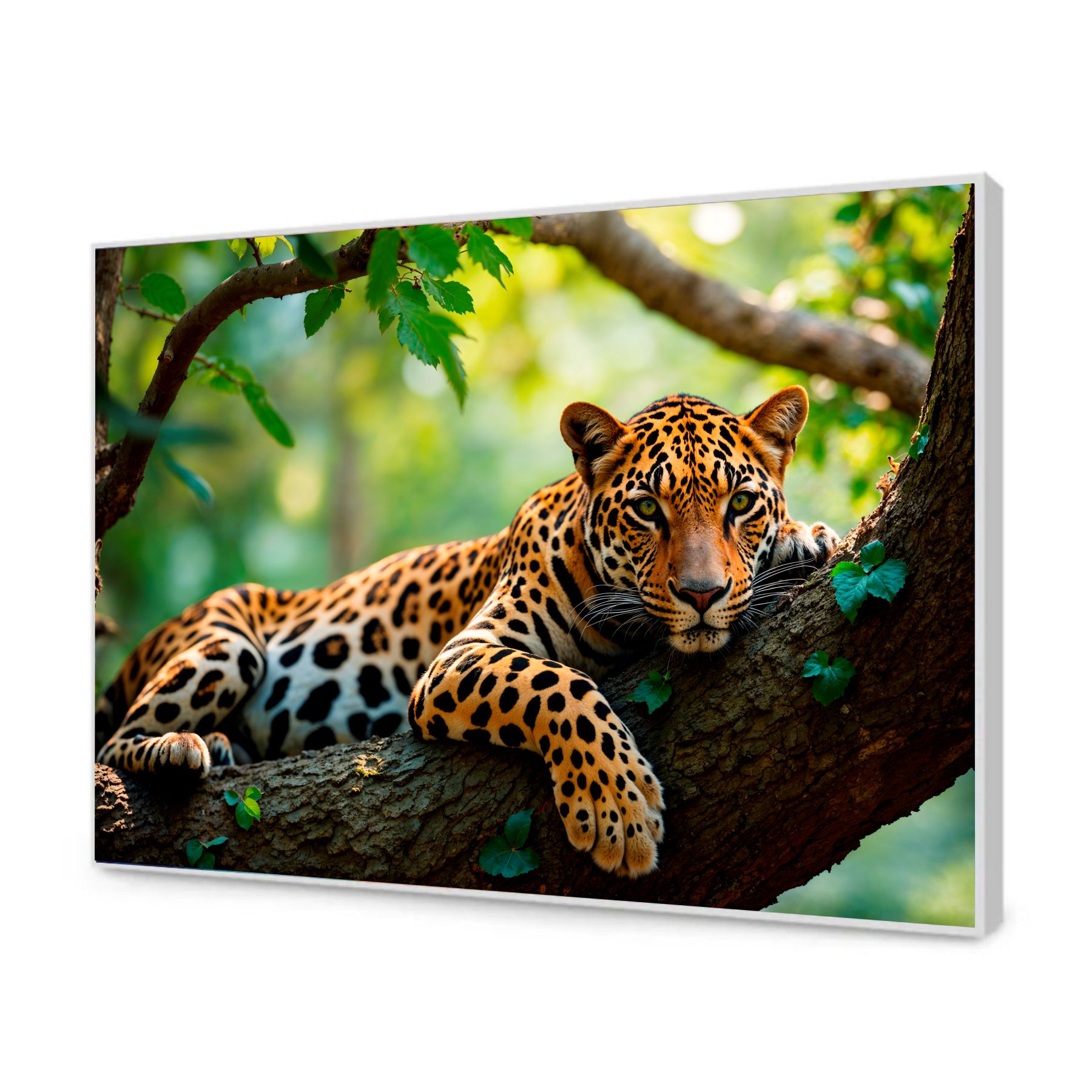 Quadro Decorativo Onça Pintada Pantanal Brasileiro