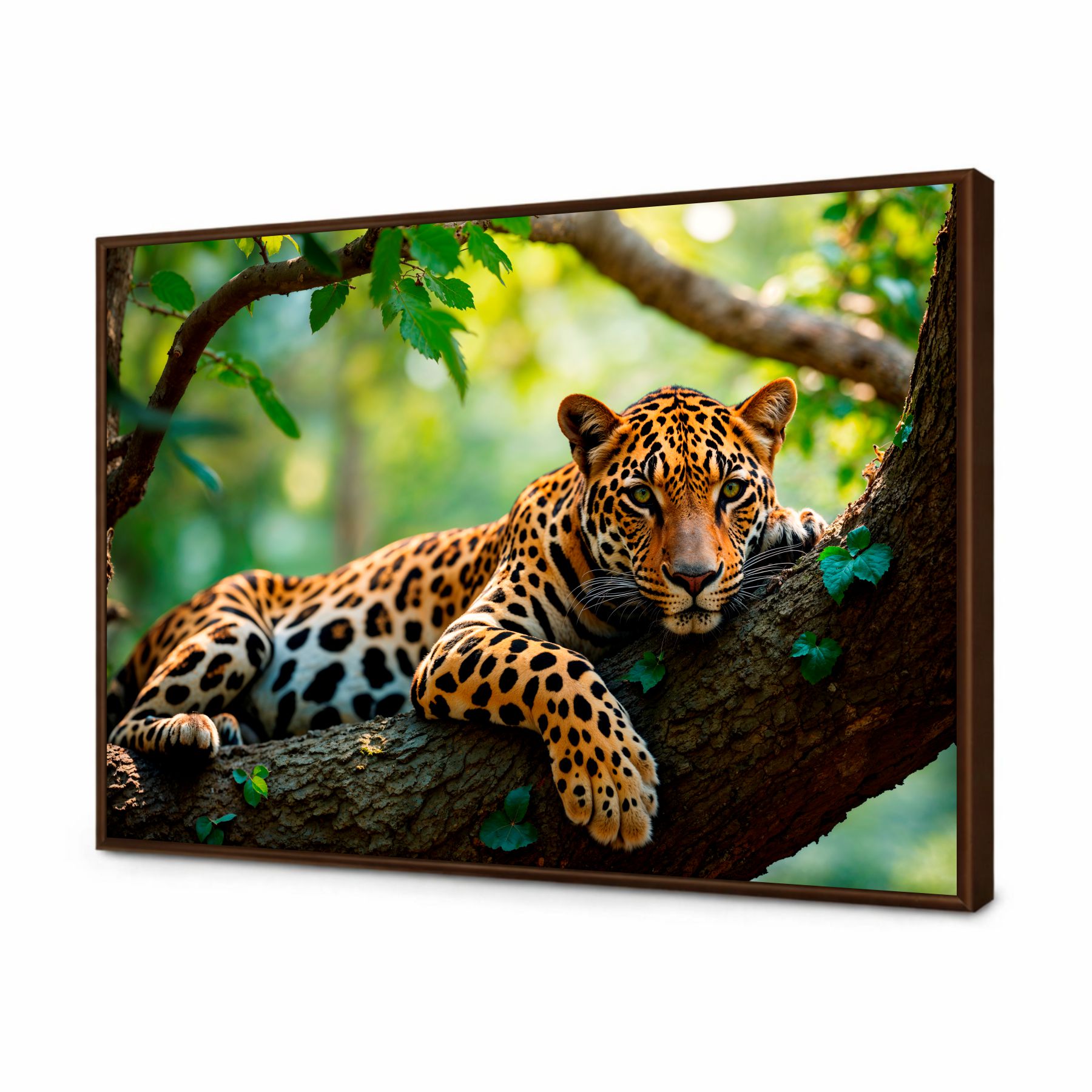 Quadro Decorativo Onça Pintada Pantanal Brasileiro