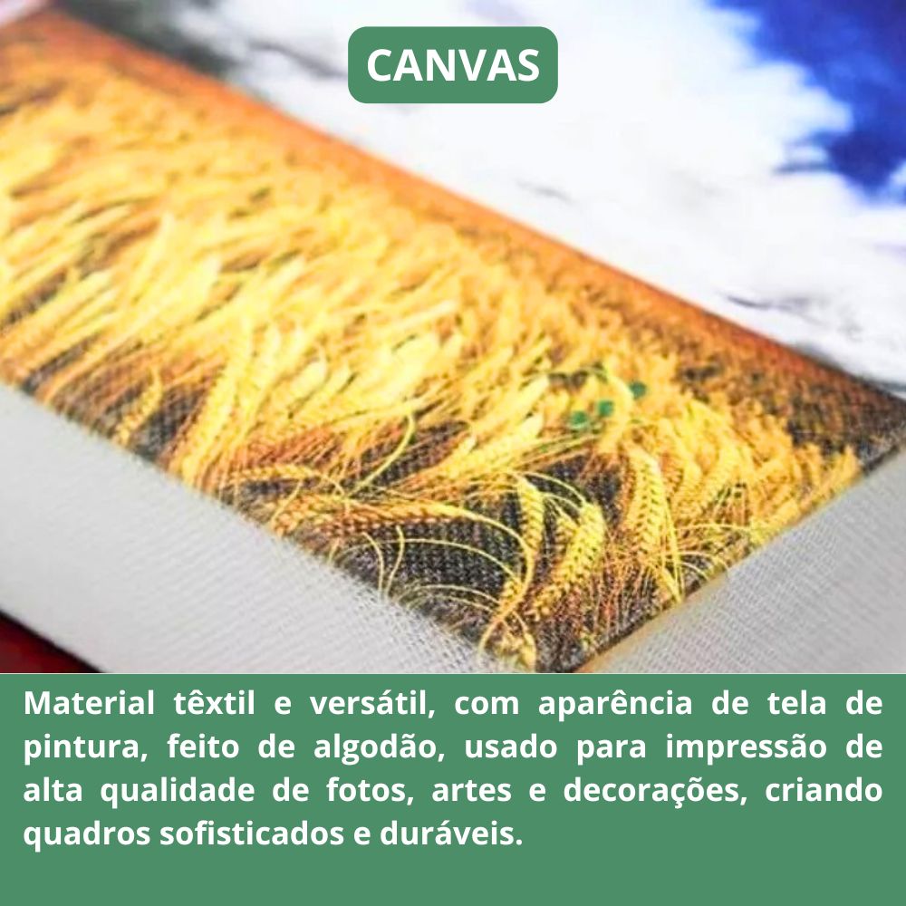 Quadro Decorativo Abstrato Colorido em Adesivo com Moldura Caixa