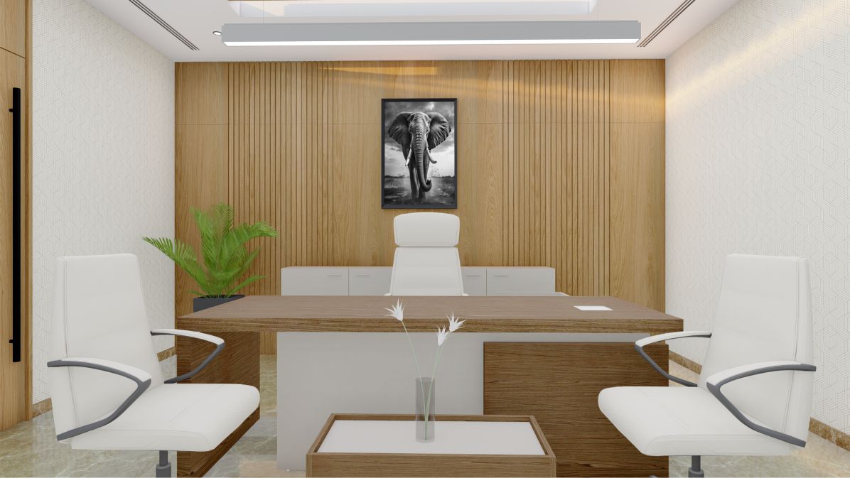 Quadro Decorativo Elefante Adesivo com Moldura Caixa