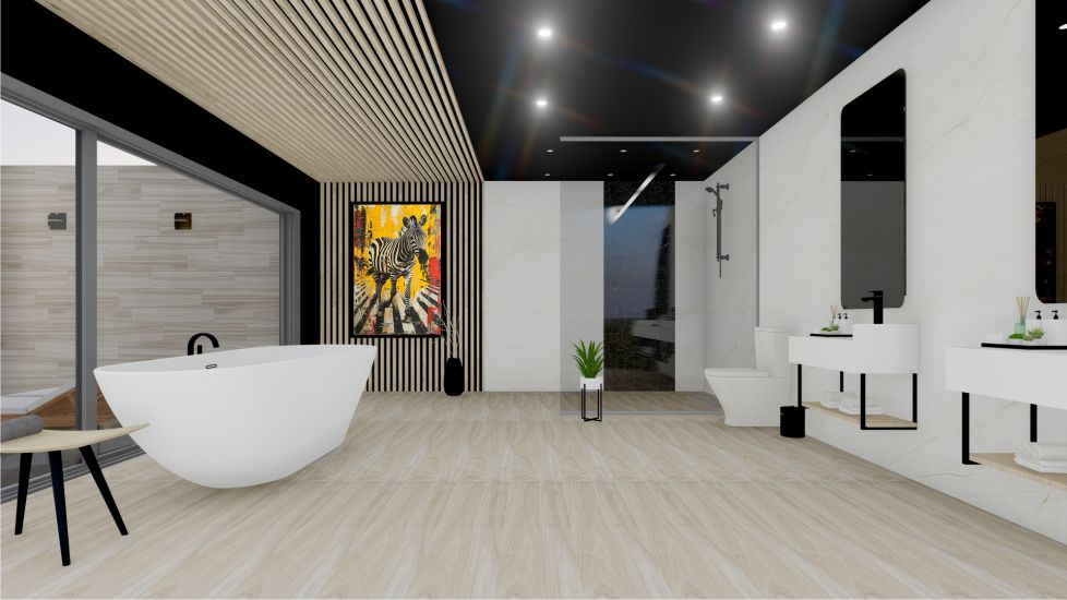 Quadro Decorativo Pop Art Zebra em Adesivo com Moldura Caixa