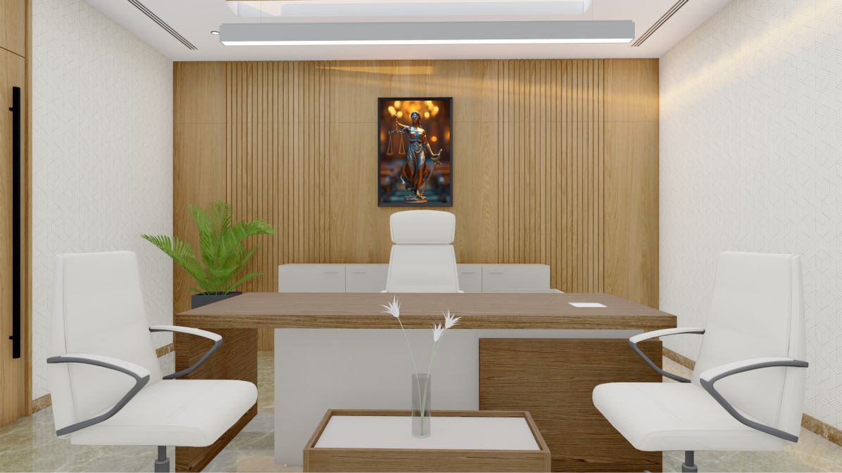 Quadro Decorativo Advocacia em Adesivo com Moldura Caixa